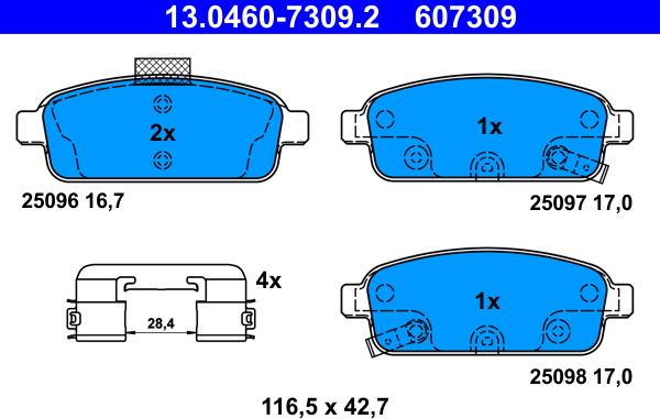 ATE 13.0460-7309.2 - Jarrupala, levyjarru inparts.fi