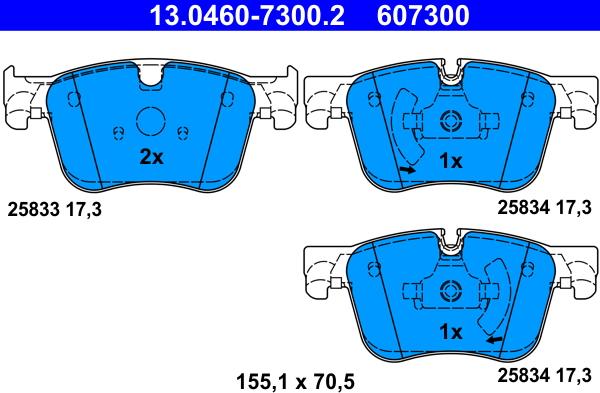 ATE 13.0460-7300.2 - Jarrupala, levyjarru inparts.fi