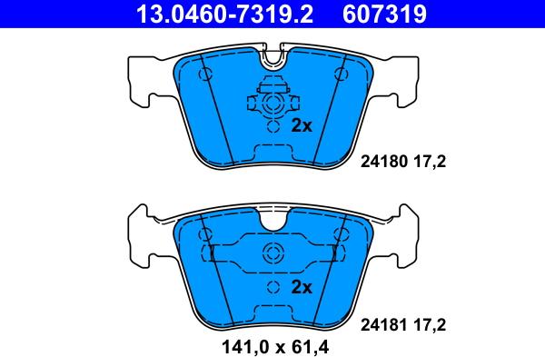 ATE 13.0460-7319.2 - Jarrupala, levyjarru inparts.fi