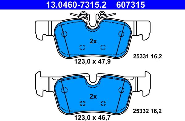 ATE 13.0460-7315.2 - Jarrupala, levyjarru inparts.fi