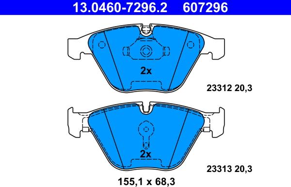 ATE 13.0460-7296.2 - Jarrupala, levyjarru inparts.fi