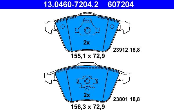 ATE 13.0460-7204.2 - Jarrupala, levyjarru inparts.fi