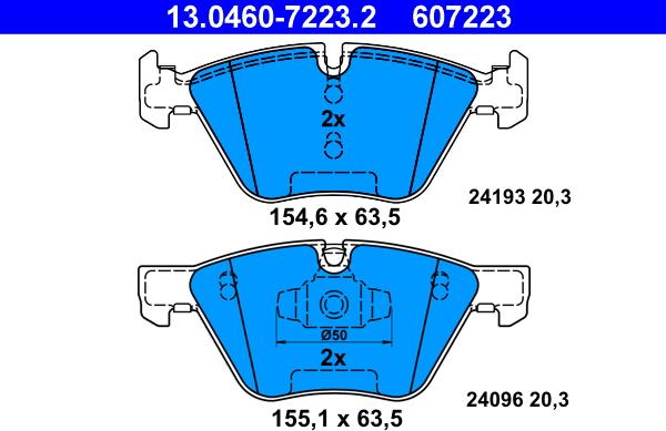 ATE 13.0460-7223.2 - Jarrupala, levyjarru inparts.fi