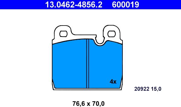 ATE 13.0462-4856.2 - Jarrupala, levyjarru inparts.fi