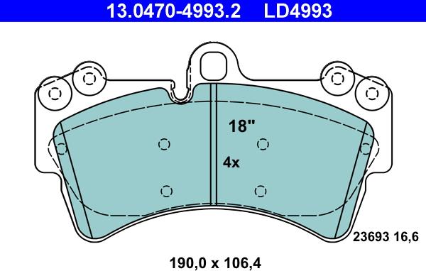 ATE 13.0470-4993.2 - Jarrupala, levyjarru inparts.fi