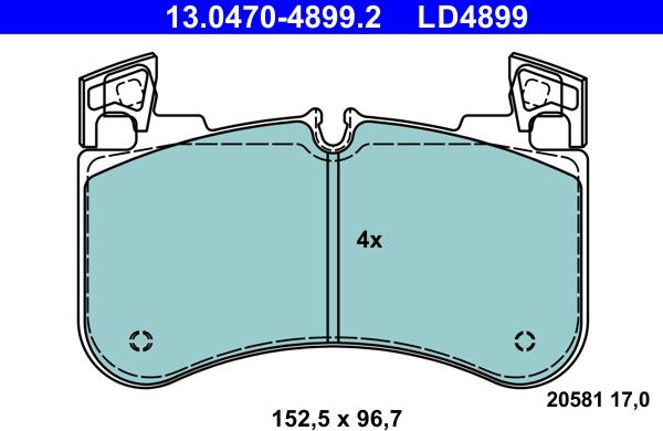 ATE 13.0470-4899.2 - Jarrupala, levyjarru inparts.fi