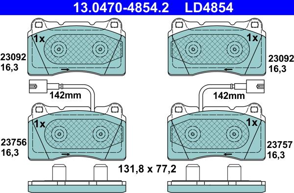 ATE 13.0470-4854.2 - Jarrupala, levyjarru inparts.fi