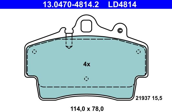 ATE 13.0470-4814.2 - Jarrupala, levyjarru inparts.fi