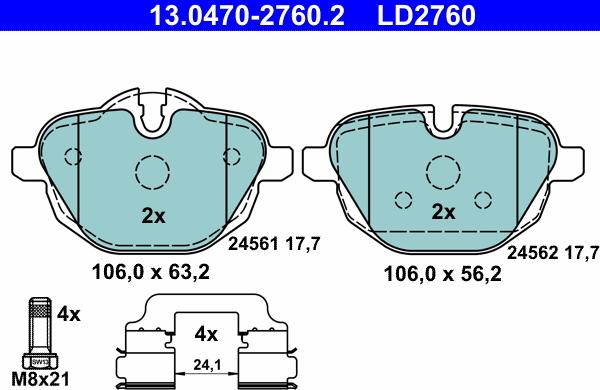 ATE 13.0470-2760.2 - Jarrupala, levyjarru inparts.fi