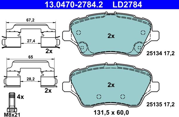 ATE 13.0470-2784.2 - Jarrupala, levyjarru inparts.fi