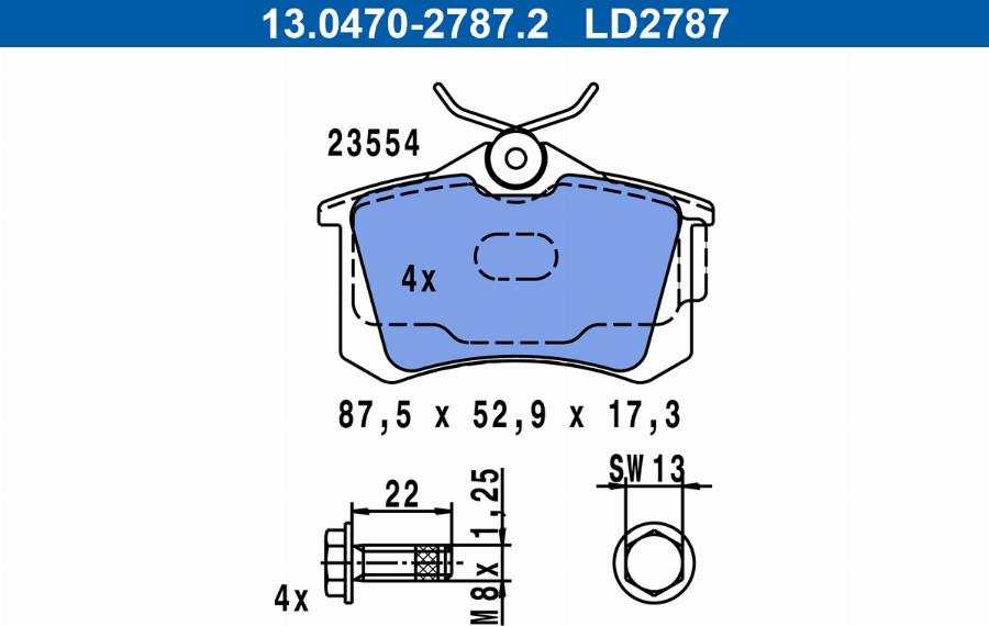 ATE 13.0470-2787.2 - Jarrupala, levyjarru inparts.fi