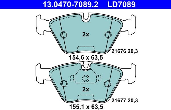 ATE 13.0470-7089.2 - Jarrupala, levyjarru inparts.fi