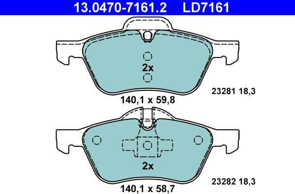 ATE 13.0470-7161.2 - Jarrupala, levyjarru inparts.fi