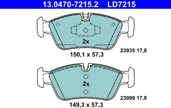 ATE 13.0470-7215.2 - Jarrupala, levyjarru inparts.fi