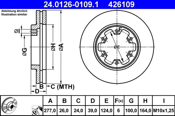 ATE 24.0126-0109.1 - Jarrulevy inparts.fi