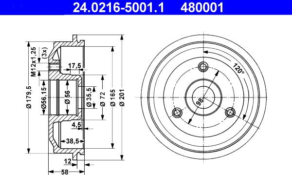 ATE 24.0216-5001.1 - Jarrurumpu inparts.fi