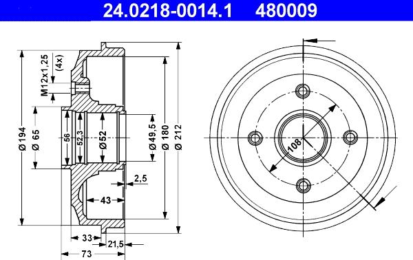 ATE 24.0218-0014.1 - Jarrurumpu inparts.fi