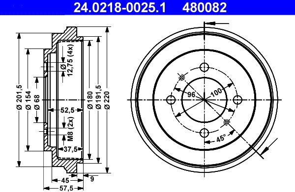 ATE 24.0218-0025.1 - Jarrurumpu inparts.fi