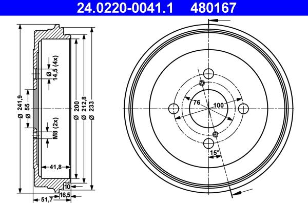 ATE 24.0220-0041.1 - Jarrurumpu inparts.fi