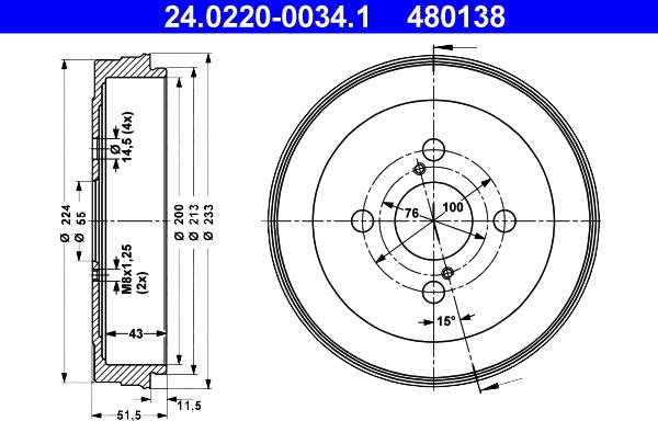 ATE 24.0220-0034.1 - Jarrurumpu inparts.fi