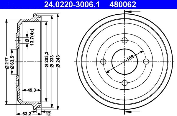 ATE 24.0220-3006.1 - Jarrurumpu inparts.fi