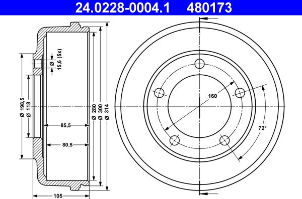 ATE 24.0228-0004.1 - Jarrurumpu inparts.fi