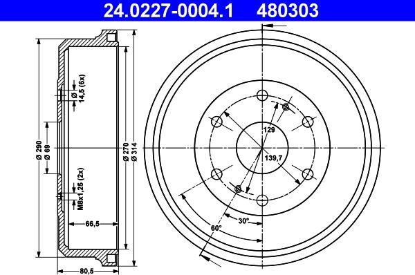 ATE 24.0227-0004.1 - Jarrurumpu inparts.fi