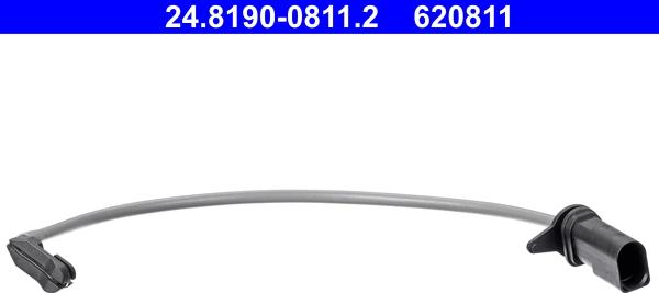 ATE 24.8190-0811.2 - Kulumisenilmaisin, jarrupala inparts.fi