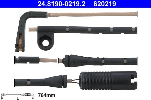 ATE 24.8190-0219.2 - Kulumisenilmaisin, jarrupala inparts.fi