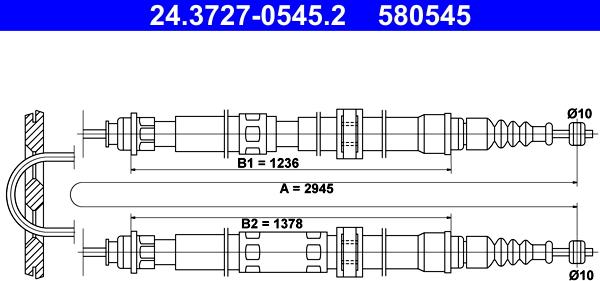 ATE 24.3727-0545.2 - Vaijeri, seisontajarru inparts.fi