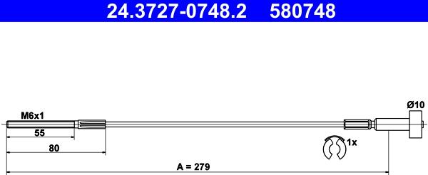 ATE 24.3727-0748.2 - Vaijeri, seisontajarru inparts.fi