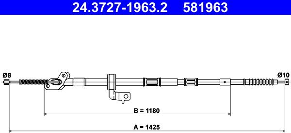 ATE 24.3727-1963.2 - Vaijeri, seisontajarru inparts.fi