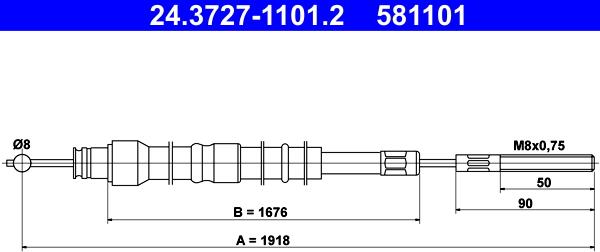 ATE 24.3727-1101.2 - Vaijeri, seisontajarru inparts.fi