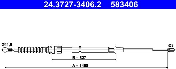 ATE 24.3727-3406.2 - Vaijeri, seisontajarru inparts.fi