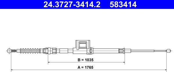 ATE 24.3727-3414.2 - Vaijeri, seisontajarru inparts.fi