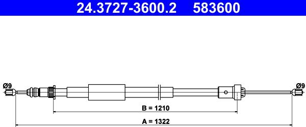 ATE 24.3727-3600.2 - Vaijeri, seisontajarru inparts.fi