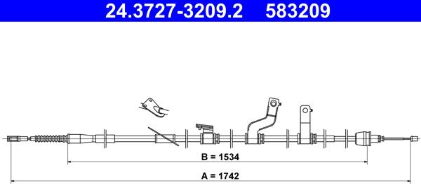 ATE 24.3727-3209.2 - Vaijeri, seisontajarru inparts.fi