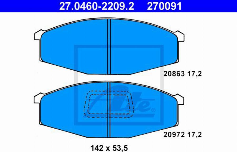 ATE 270091 - Jarrupala, levyjarru inparts.fi