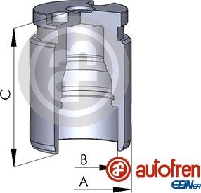 AUTOFREN SEINSA D02594 - Mäntä, jarrusatula inparts.fi