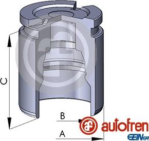 AUTOFREN SEINSA D02593 - Mäntä, jarrusatula inparts.fi