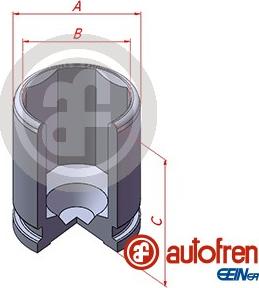 AUTOFREN SEINSA D025543 - Mäntä, jarrusatula inparts.fi