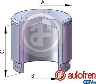 AUTOFREN SEINSA D0 2572 - Mäntä, jarrusatula inparts.fi