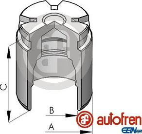 AUTOFREN SEINSA D025530 - Mäntä, jarrusatula inparts.fi