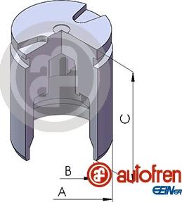 AUTOFREN SEINSA D02525 - Mäntä, jarrusatula inparts.fi