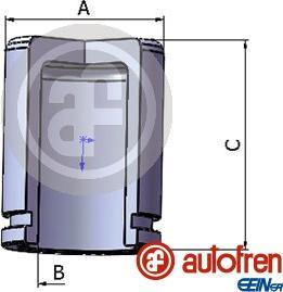 AUTOFREN SEINSA D025568 - Mäntä, jarrusatula inparts.fi