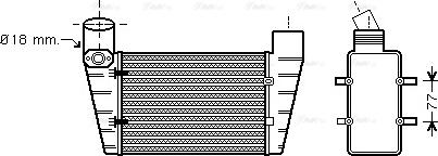 Ava Quality Cooling AI 4225 - Välijäähdytin inparts.fi