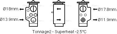 Ava Quality Cooling AI1373 - Paisuntaventtiili, ilmastointilaite inparts.fi