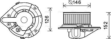 Ava Quality Cooling AI8501 - Sisätilapuhallin inparts.fi