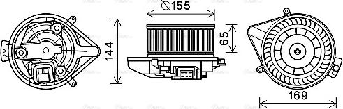 Ava Quality Cooling AI8371 - Sisätilapuhallin inparts.fi