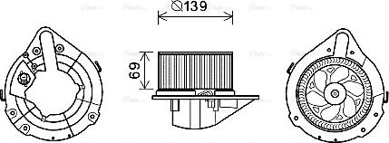 Ava Quality Cooling AI8372 - Sisätilapuhallin inparts.fi